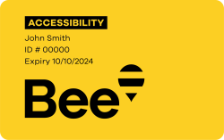 Picture of Accessibility Bee Card
